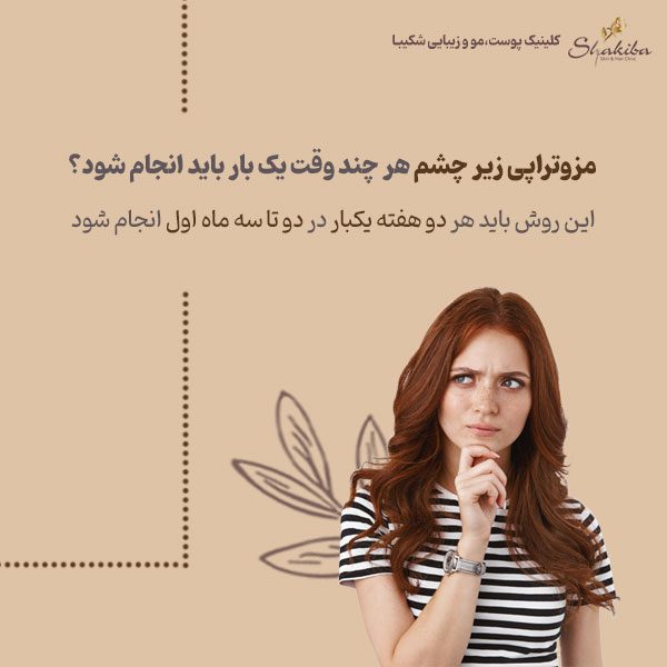 مزوتراپی زیر چشم