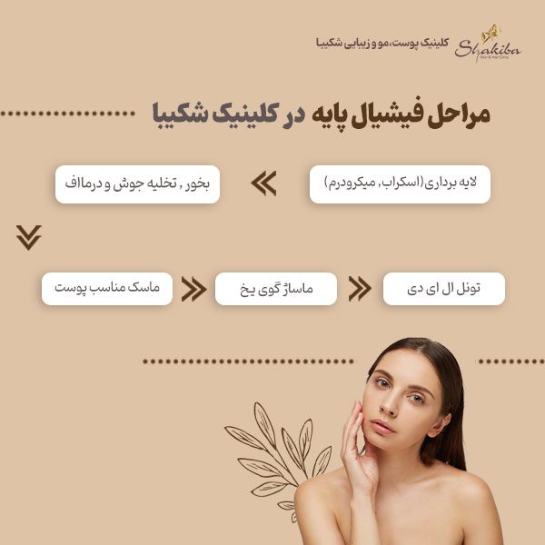 مراحل فیشیال صورت پایه
