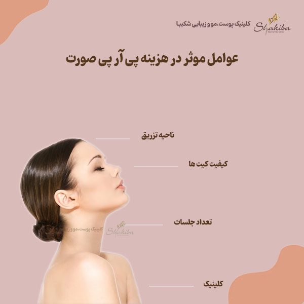 قیمت پی آر پی صورت