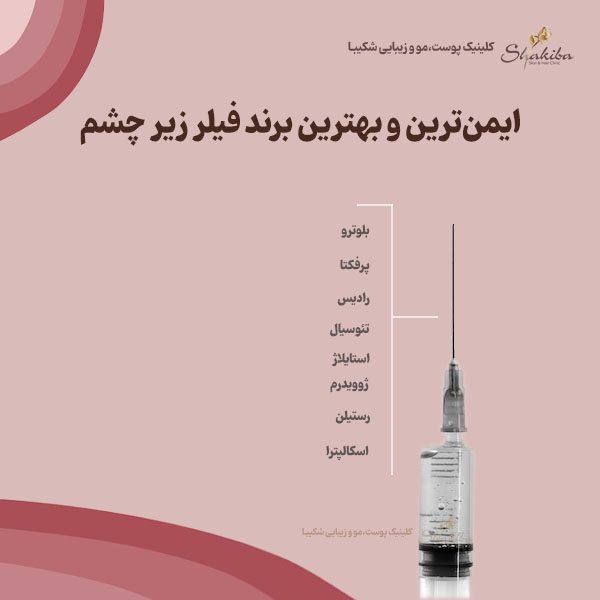 بهترین برند فیلر زیر چشم