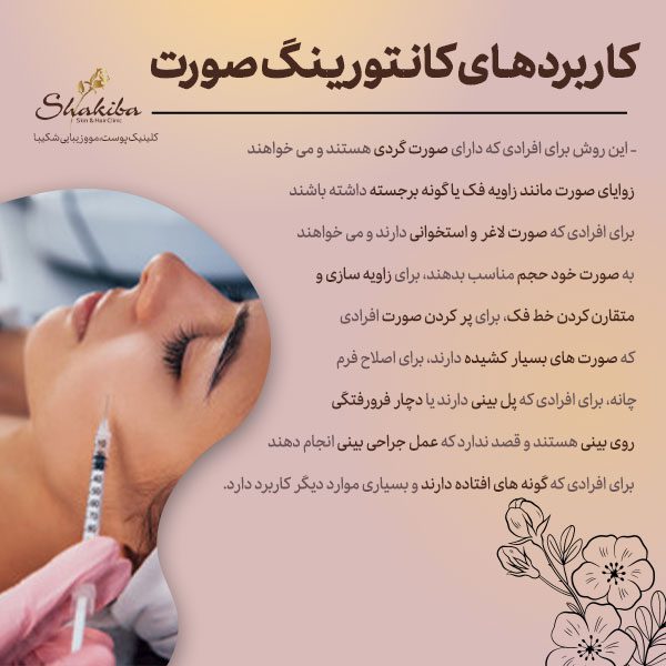 کاربردهای کانتورینگ صورت